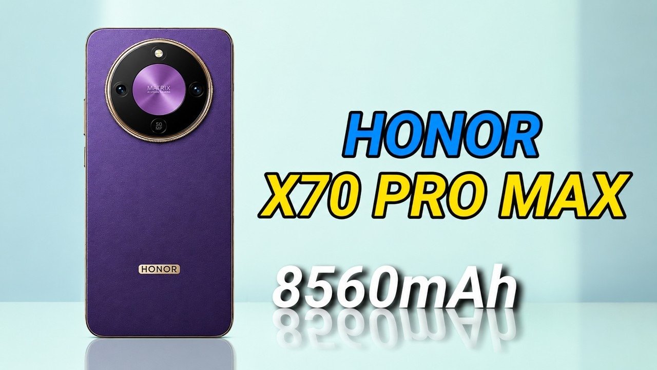 8,560mAh की धांसू बैटरी और 6,000 निट्स ब्राइटनेस के साथ Honor का नया 5G स्मार्टफोन लॉन्च, जानें कीमत