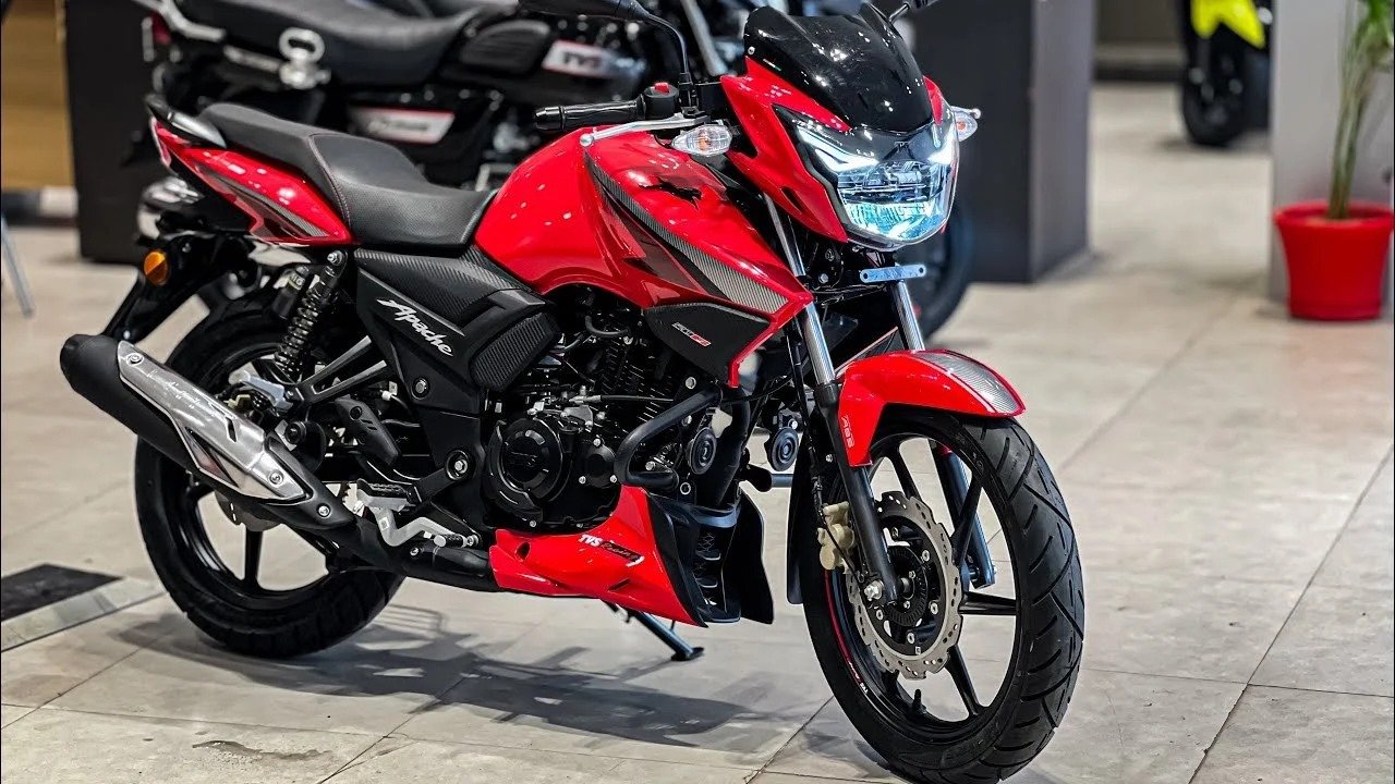 लड़कियों को दीवाना बनाने, न्यू लुक और डिजाइन में TVS Apache RTR 160 स्पोर्ट बाइक वाला लॉन्च लड़कियों