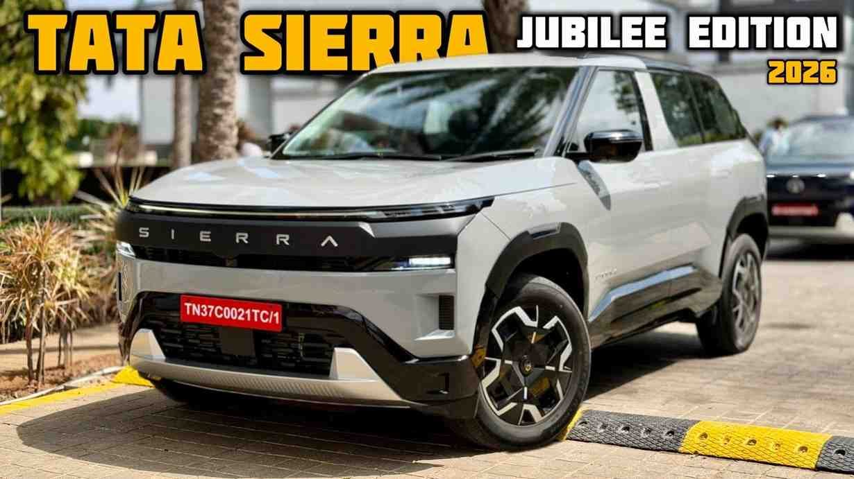 New Tata Sierra Jubilee Edition 2026