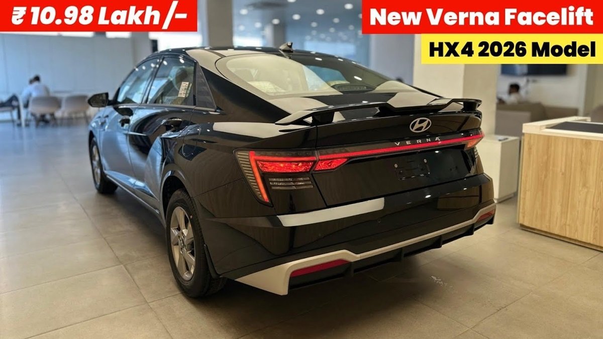 मार्केट में गदर मचाने आई 2026 Hyundai Verna, सिर्फ ₹11 लाख में मिल रहे हैं एडवांस्ड सेफ्टी फीचर्स