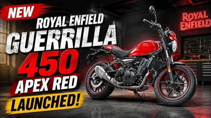 Royal Enfield Guerrilla 450 APEX: रॉयल एनफील्ड ने लॉन्च की अब तक की सबसे स्टाइलिश रोडस्टर बाइक, जानें वेरिएंट्स और दाम