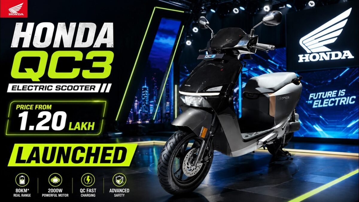 Honda QC3 Electric Scooter