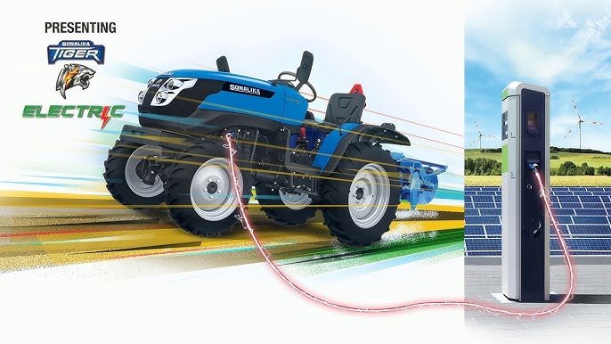 Sonalika Tiger Electric 4WD Tractor लॉन्च, डीजल का खर्च होगा आधा और खेती होगी आसान!